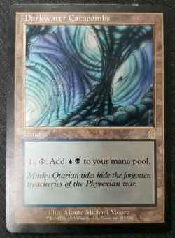 MTG *Darkwater Catacombs X1* (MP) Odyssey Magic the Gathering - Image 1