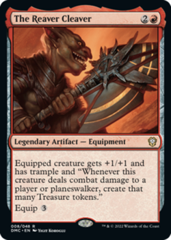MTG The Reaver Cleaver, NM-Mint, English Commander: Dominaria United - Image 1