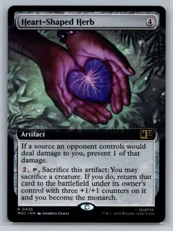 Commander: Marvel Super Heroes Heart-Shaped Herb (Extended Art) 435 - Image 1