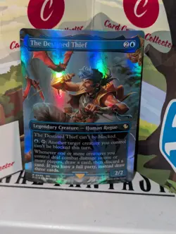 The Destined Thief #446 RARE RAINBOW FOIL FINAL FANTASY MTG - Image 1