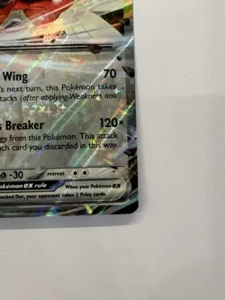 Pokemon TCG Temporal Forces Scizor EX #111/162 NM - Image 3