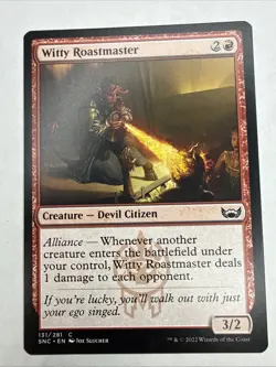 1x Witty Roastmaster - Streets of New Capenna - NM - MTG - Image 1