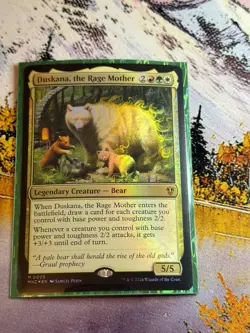 Duskana, the Rage Mother - Foil x1 - Commander: Murders at Karlov Manor - NM-Min - Image 3