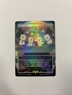 Moogles' Valor (Borderless) Final Fantasy Foil - Image 1