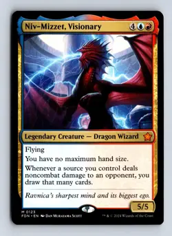 Niv-Mizzet, Visionary 123 Mythic Foundations Magic: The Gathering NM/M - Image 1