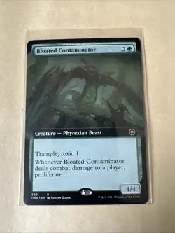 MTG Bloated Contaminator ONE 389 R NM Regular Extended Art - Image 2