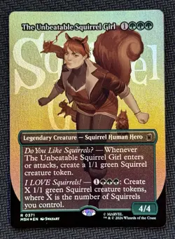 The Unbeatable Squirrel Girl (Borderless) Marvel Super Heroes Foil - Image 1