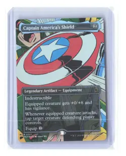 Marvel Super Heroes #317 Captain America's Shield (0317) Foil B1R3C13 - Image 1