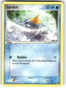 Surskit 14/17 Common POP Series 1 Pokemon Moderately Played - Image 1