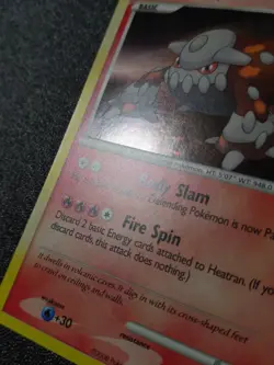 Heatran 1/17 Holo Rare NM | Pokemon POP Series 8 - Image 5