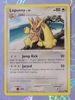 Lopunny 9/17 Pop Series 9 Regular Pokemon Card NM - Image 1