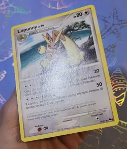 Lopunny 9/17 Pop Series 9 Regular Pokemon Card NM - Image 4