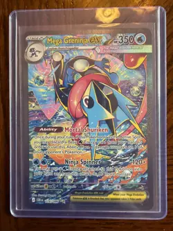 Mega Greninja EX 116/086 Special Illustration Rare English HP 350 (CRI) - Image 1