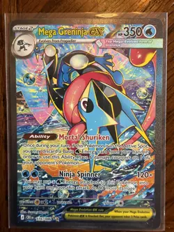 Mega Greninja EX 116/086 Special Illustration Rare English HP 350 (CRI) - Image 2