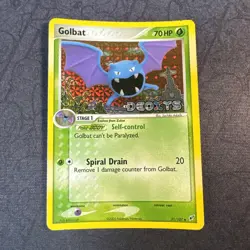 Golbat 31/107 Deoxys Reverse & Mareep 67/109 Team Rocket Returns Reverse Pokemon - Image 1