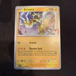 Zeraora 078/182 NM Prize Pack Series 9 - Play! Pokemon Stamped - Image 1