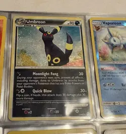 Pokemon TCG Umbreon 22/90 Undaunted Cosmos Foil Rare 2011 English Nintendo Arita - Image 1