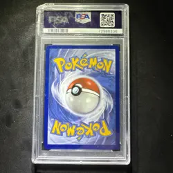 2022 Pokemon Black Star Promo Lucario VSTAR SWSH214 PSA 9 Mint *Cracked* - Image 3