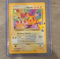 Pokemon TCG ______'s Pikachu Wotc Promo 24/53 Holo Promo EN - Image 1