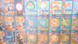 9 POKEMON 1ST MOVIE CARDS 1999 BURGER KING UNCUT SHEETS - Image 2