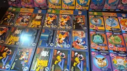 9 POKEMON 1ST MOVIE CARDS 1999 BURGER KING UNCUT SHEETS - Image 4