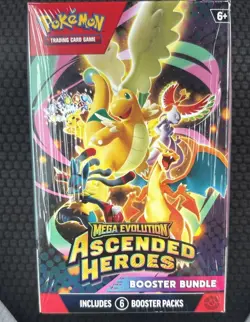 Pokemon TCG- Mega Evolution Ascended Heroes Booster Bundles SEALED - Image 1