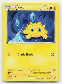 Joltik (42) Common Dark Explorers 42/108 Pokemon TCG - Image 1