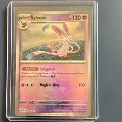 The Pokemon Company Pokemon Prismatic Evolutions Sylveon 040/131 EN master ball - Image 1