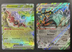 Forretress Ex 005/193 Copperajah Ex 150/193 NM Paldea Evolved SIR Lot Pokemon - Image 1