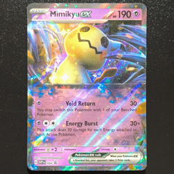 Pokemon Mimikyu ex SVP 004 Sv: Scarlet & Violet Promo Holo English VLP - Image 1