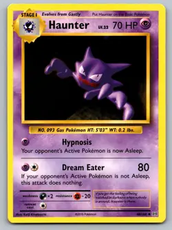Haunter 48/108 Uncommon Evolutions Pokemon Lightly Played - Image 1