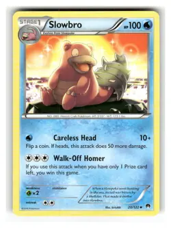 Slowbro 20/122 Uncommon BREAKpoint Pokemon Moderately Played - Image 1