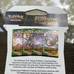 Pokemon Evolving Skies TCG Sleeved Booster Pack Brand New Factory Sealed - Image 5
