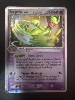 Sceptile ex Delta Species 96/100 Ultra Rare EX Crystal Guardians 2006 Pokemon - Image 1
