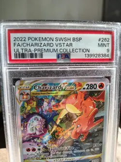 Charizard VSTAR SWSH 262 Ultra Premium Collection Promo PSA 9 Pokemon TCG - Image 2