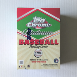 Topps 2025 Chrome Platinum Baseball MLB Trading Cards Sealed Box - 32 Cards - Image 1