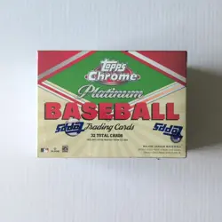Topps 2025 Chrome Platinum Baseball MLB Trading Cards Sealed Box - 32 Cards - Image 4