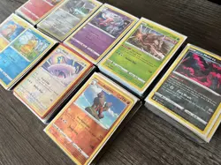 225+ Lot of REVERSE HOLO ASWSH Era Pokemon TCG Cards NM SLEEVED - Image 4
