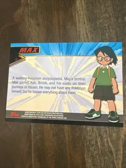 Topps Pokemon Advanced Max #8 2003 English Card - Image 2