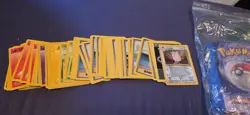 Vintage 1999 Pokemon Playmat And Trading Cards With Game Style, Pikachu Book - Image 2