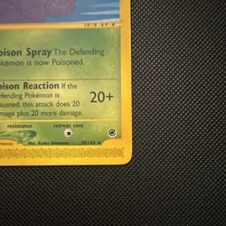 Pokemon Arbok 35/165 Expedition Base Set Non-Holo Rare Card - Image 4