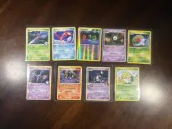 2008-09 Pokemon TCG Lot of 9 Cards LP - Image 1