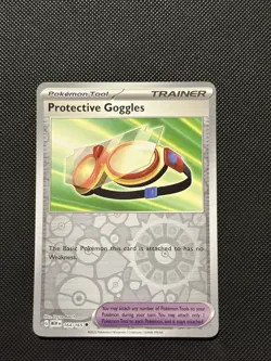 Pokemon ENGLISH - 151 - Protective Goggles - 164/165 - Reverse Holo - M/NM - Image 2