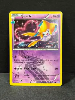 Pokemon JIRACHI RC13/RC32 Radiant Collection HOLO Playing Card TCG - Image 1