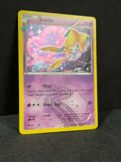 Pokemon JIRACHI RC13/RC32 Radiant Collection HOLO Playing Card TCG - Image 2