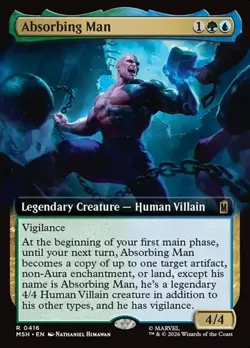 Absorbing Man - Extended Art MSH NM MTG - Image 1