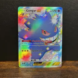 Pokemon TCG Pocket Shiny Gengar EX Holographic SIR- Fan Art - Image 1