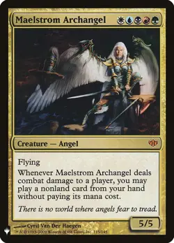 1x Maelstrom Archangel MTG - Mystery Booster / The List - NM-Mint - Image 1