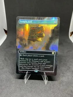 Temple Bell (Borderless) Commander: the Lost Caverns of Ixalan Foil MTG 0117 - Image 1