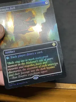 Temple Bell (Borderless) Commander: the Lost Caverns of Ixalan Foil MTG 0117 - Image 5